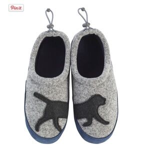 LL Bean kids sweater fleece slippers